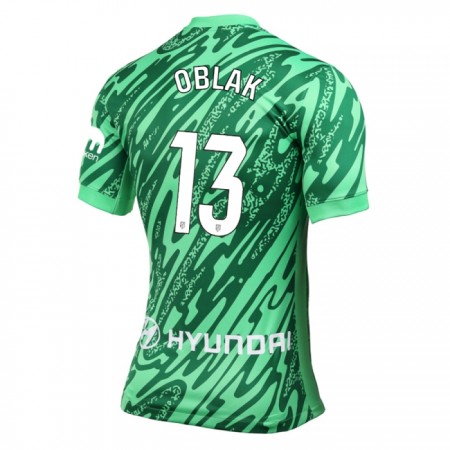 Camisola Atlético Madrid Oblak 13 Guarda Redes 2º Equipamento 2024-25 Manga Curta